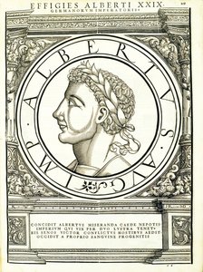 Albert I, illustrasjon fra 