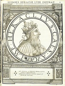 Heraclius, illustrasjon fra 