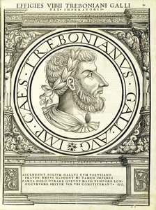 Trebonianus Gallus, illustrasjon fra 