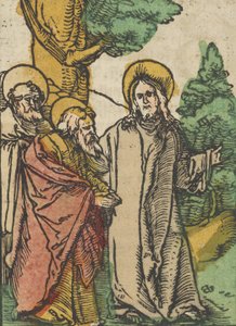 Christ Talking to the Disciples, 5, fra Das Plenarium, 1517. av Hans Schäufelein the Elder