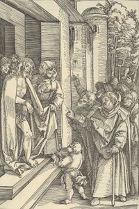 Se mannen, fra speilet av lidenskapen til vår Herre Jesu Kristi, 1507 av Hans Schäufelein the Elder
