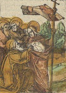 The Incredulity of Thomas, fra Das Plenarium, 1517. av Hans Schäufelein the Elder