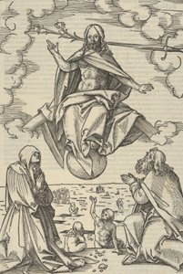 Den siste dommen, fra speilet av lidenskapen til vår Herre Jesu Kristi, 1507. av Hans Schäufelein the Elder