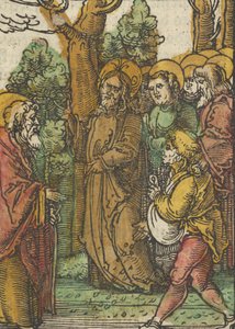 Lignelsen om såmannen og ugresset, fra Das Plenarium, 1517. av Hans Schäufelein the Elder