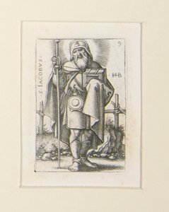 En serie av de tolv apostler med frontispice av Hans Sebald Beham
