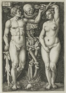 Adam og Eva av Hans Sebald Beham