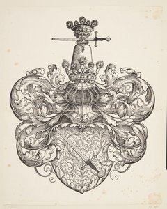 Våpenskjold fra Kress von Kressensteins familie av Hans Sebald Beham