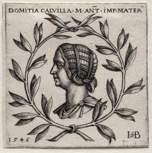 Domitia Calvilla av Hans Sebald Beham