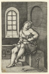 Kleopatras død av Hans Sebald Beham