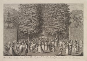 Festbønder (mai og juni) av Hans Sebald Beham