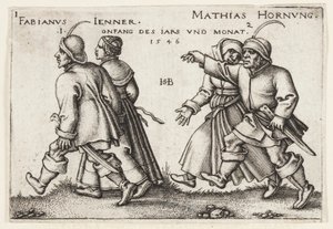 januar og februar av Hans Sebald Beham