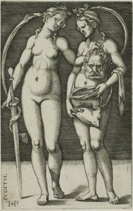 Judith og hennes tjener av Hans Sebald Beham