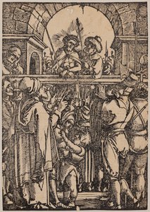 Kristus fremstilles for folket (Ecce homo) av Hans Sebald Beham