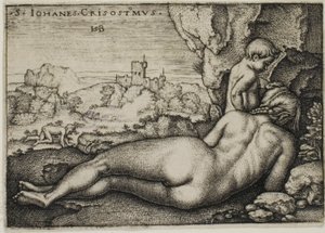 Bot av St. John Chrysostomus av Hans Sebald Beham