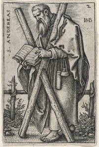 Saint Andrew, 1541-46 av Hans Sebald Beham