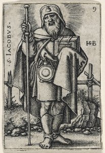 Saint James, major, 1541-46 av Hans Sebald Beham