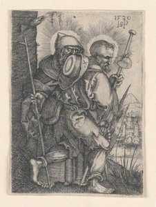Saint Philip og Saint James Major av Hans Sebald Beham
