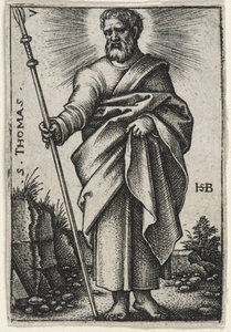 Saint Thomas, 1541-46 av Hans Sebald Beham