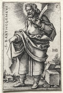St. Bartolomeus av Hans Sebald Beham