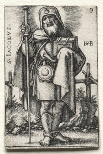 St. Jakob den store, 1545-1546. av Hans Sebald Beham