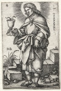 St. John, 1545-1546. av Hans Sebald Beham