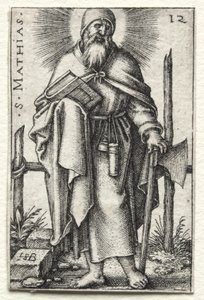St. Matteus av Hans Sebald Beham
