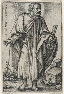 St. Peter, 1541-46 av Hans Sebald Beham