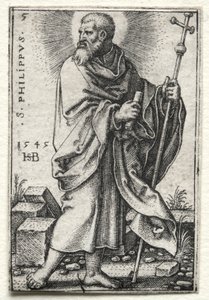 St. Filip, 1545-1546. av Hans Sebald Beham