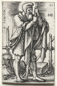 St. Simon av Hans Sebald Beham