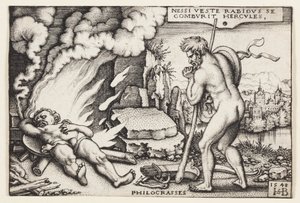 Herkules død av Hans Sebald Beham