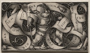 The Little Buffoon, 1542. av Hans Sebald Beham