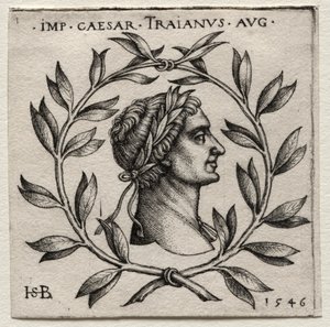 Trajan, 1546. av Hans Sebald Beham