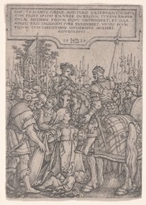Trajans rettferdighet av Hans Sebald Beham