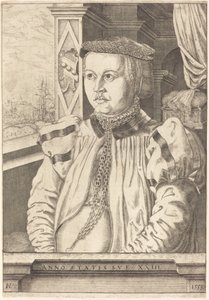 Lady von Eckh født Piencsenau, 1553. av Hans Sebald Lautensack