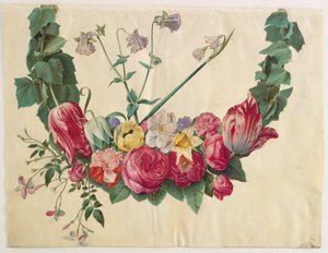 Blomsterranke av Hans Simon Holtzbecker