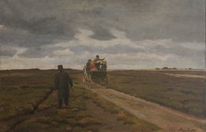 Heilandskap med dagvogn