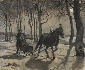 Sleden til Fussingöe av Hans Smidth