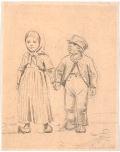 To vanlige barn av Hans Smidth
