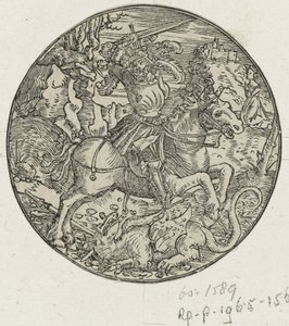 H. Joris dreper dragen av Hans Springinklee (manner of)