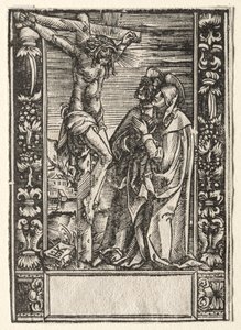 St. Maria og St. Johannes før korset av Hans Springinklee