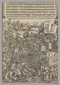 Krig med Venezia, plate 21 fra historiske scener fra livet til keiser Maximilian I fra triumfbuen