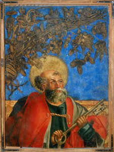 Sankt Peter, øvre del, detalj av historier om de hellige Peter og Paulus