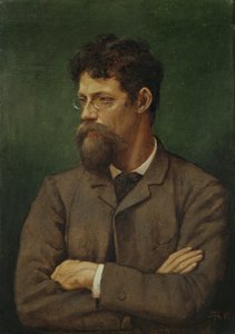 Der maler Albert Lang av Hans Thoma