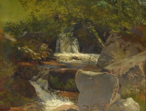 Bekk i Schwarzwald av Hans Thoma