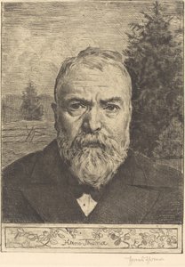 Selvportrett II av Hans Thoma