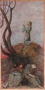 The Agony in the Garden, illustrasjon fra 