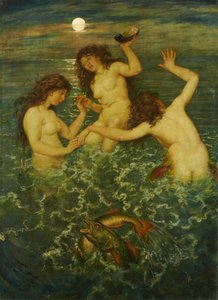 Tre havfruer av Hans Thoma