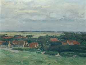 nederlandsk landskap av Hans Tichy