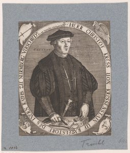 Portrett av Christoph II Kreß von Kressenstein av Hans Troschel
