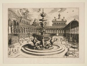 En fontene av Hans Vredeman de Vries